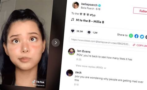 Birthplace: Philippines. Age: 26. Height: 157 cm. Weight: N/A. Website: N/A. Bella Poarch is a Filipino TikTok celebrity known for her TikTok videos. She was born in the Philippines on February 8, 2001. Her family moved to the United States when she was 13. She served in the United States Navy from 2017 to 2020, having been stationed in Japan ...